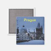 Prague-Praha-Magnet Magnet (Vorderseite/Rückseite)
