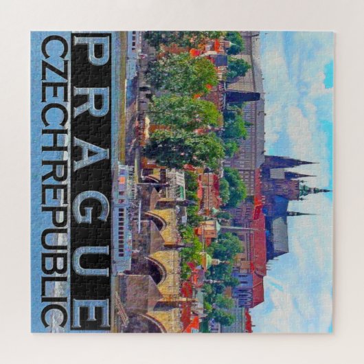Prague Square Puzzle (Horizontal)