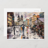 Prague, Staromestska Postkarte (Vorne/Hinten)
