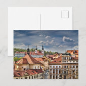 Prague Strahov Kloster Postkarte (Vorne/Hinten)