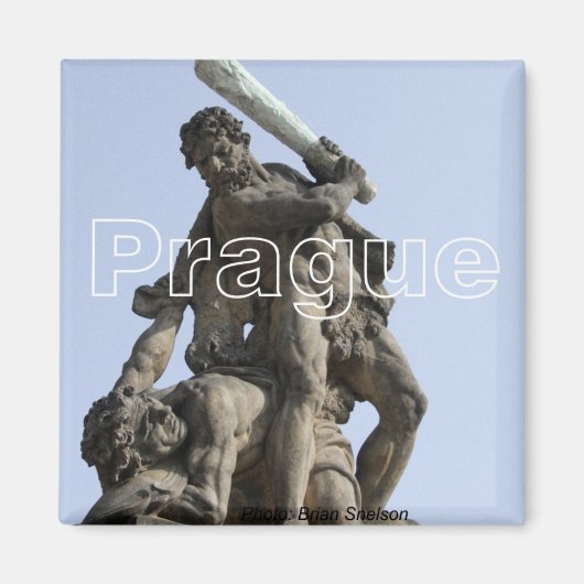 Prague Travel Foto Souvenir Kühlschrankmagnet (Vorne)
