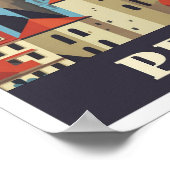 Prague Tschechische Kunstausstellung Poster (Ecke)