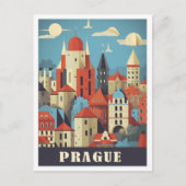 Prague Tschechische Kunstausstellung Postkarte (Vorderseite)