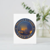 Praha by Night Postkarte (Stehend Vorderseite)