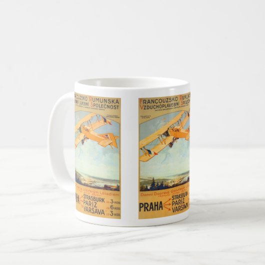 Praha ~ Franco Roumanie Kaffeetasse (Vorderseite Links)