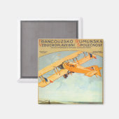 Praha ~ Franco Roumanie Magnet (Vorderseite/Rückseite)