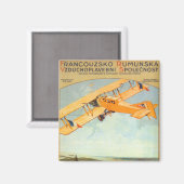 Praha ~ Franco Rumänien Magnet (Vorderseite/Rückseite)