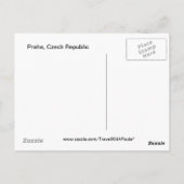 Praha Postcard Postkarte (Rückseite)