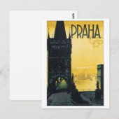 Praha Postkarte (Vorne/Hinten)