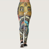 PRAHA PRAG ASTRONOMISCHE KLOCK LEGGINGS (Rückseite)