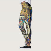 PRAHA PRAG ASTRONOMISCHE KLOCK LEGGINGS (Links)