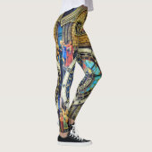 PRAHA PRAG ASTRONOMISCHE KLOCK LEGGINGS (Rechts)