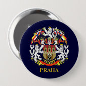 Praha (Prag) Button (Vorne & Hinten)