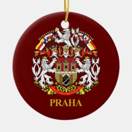 Praha (Prag) Keramikornament (Vorne)
