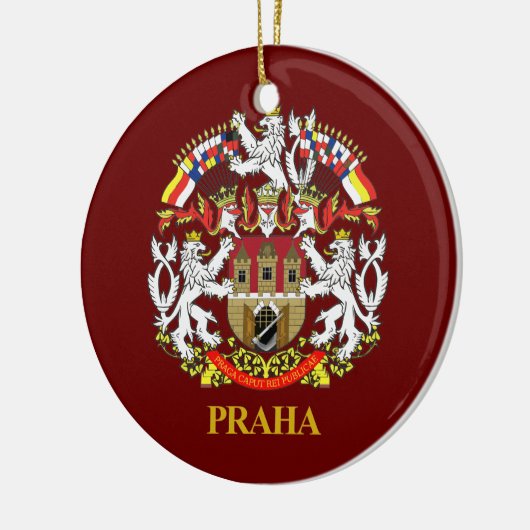 Praha (Prag) Keramikornament (Links)