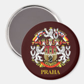 Praha (Prag) Magnet (Vorderseite/Rückseite)