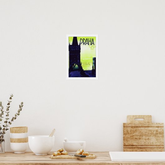 Praha ~ Prag Poster (Küche)