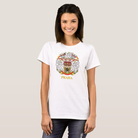 Praha (Prag) T-Shirt (Vorne ganz)