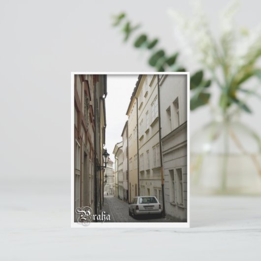 Praha - Straße Postkarte (Stehend Vorderseite)