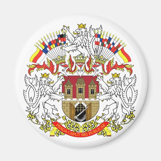 Praha, Tschechien Magnet (Vorne)