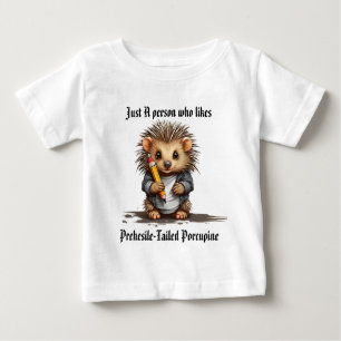 Prähesil-Schwanzschwanz-Stift Baby T-shirt