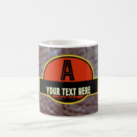 Prähistorische "a-" Monogramm-Tasse