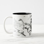 Prähistorische Blicke, 1894 Zweifarbige Tasse (Links)