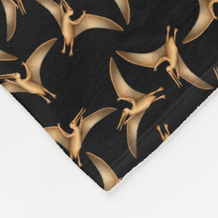 Prähistorische Fliegenpterodactyl-Fleece-Decke Fleecedecke