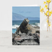 Prähistorische Geburtskarte Karte (Gelbe Blume)