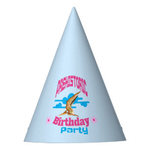 Prähistorische Geburtstagsfeier Lustiger Pterodact Partyhütchen