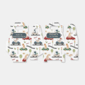 Prähistorische Gruppen von farbenfrohen Dinosaurie Geschenkschachtel (Ungefaltet)