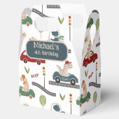 Prähistorische Gruppen von farbenfrohen Dinosaurie Geschenkschachtel (Geöffnet)