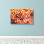 Prähistorische Höhlenmalerei auf menschlichen Händ Leinwanddruck (Insitu (Holzboden))