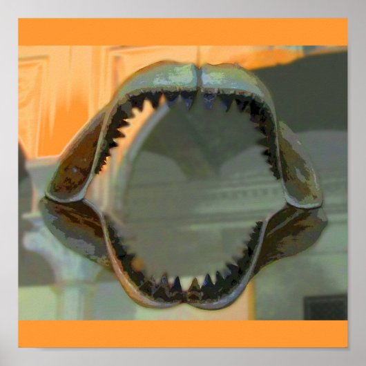 Prähistorische Jaws CB Poster (Vorne)