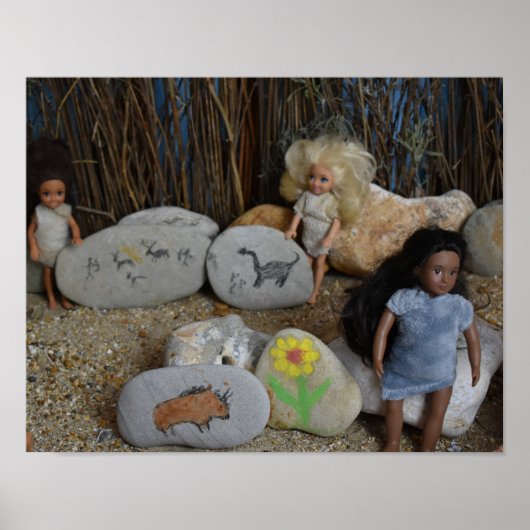 Prähistorische Kunstausstellung. Poster (Vorne)