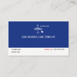 Prähistorische Logokombination Ei und Vogel Visitenkarte