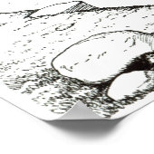 Prähistorische Päpste, 1894 Poster (Ecke)