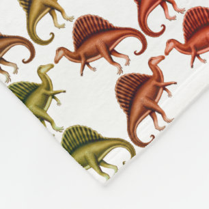 Prähistorische Spinosaurus Fleecedecke