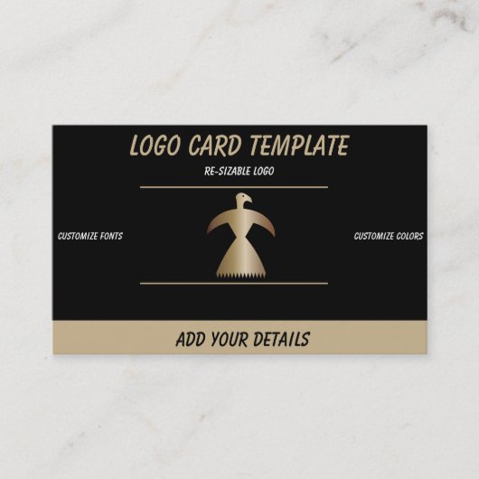 Prähistorische Tiere Phoenix Bird Visitenkarte (Vorderseite)