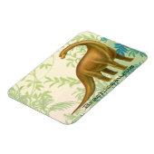 Prähistorischer Brachiosaurus Dinosaurier Magnet (Linke Seite)