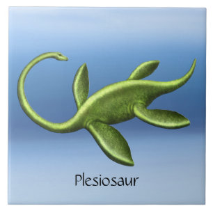 Prähistorischer Elasmosaurus Plesiosaurus Keramik Fliese
