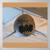 Prähistorischer Hai Poster (Vorne)