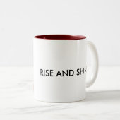 Prähistorischer Mann, AUFSTIEG UND GLANZ Zweifarbige Tasse (VorderseiteRechts)