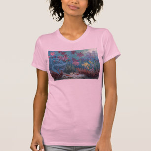 Prähistorischer Meeresgrund-Antiken-Druck T-Shirt