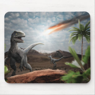 Prähistorischer Meteor Strike Mousepad