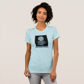 Prähistorischer MOSASAUR & MOON Fun T - Shirt (Vorne ganz)