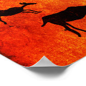 Prähistorischer Pinball Poster (Ecke)