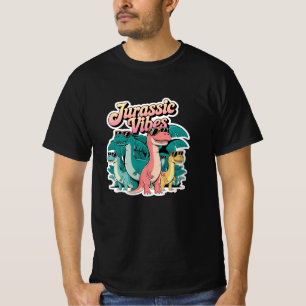 Prähistorischer Spaß: Grafische T-Shirts für Dinos