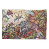 Prähistorischer Spielplatz Kissenbezug (Rückseite)