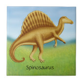 Prähistorischer Spinosaurus Dinosaur Keramik Tile Fliese (Vorderseite)